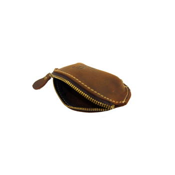 D.BATTI Genuine Leather Coin Bag 
