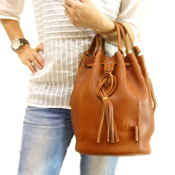 Leather Drawstring Bag Gjh, Lucky Brand Cedi Leather Bucket Bag
